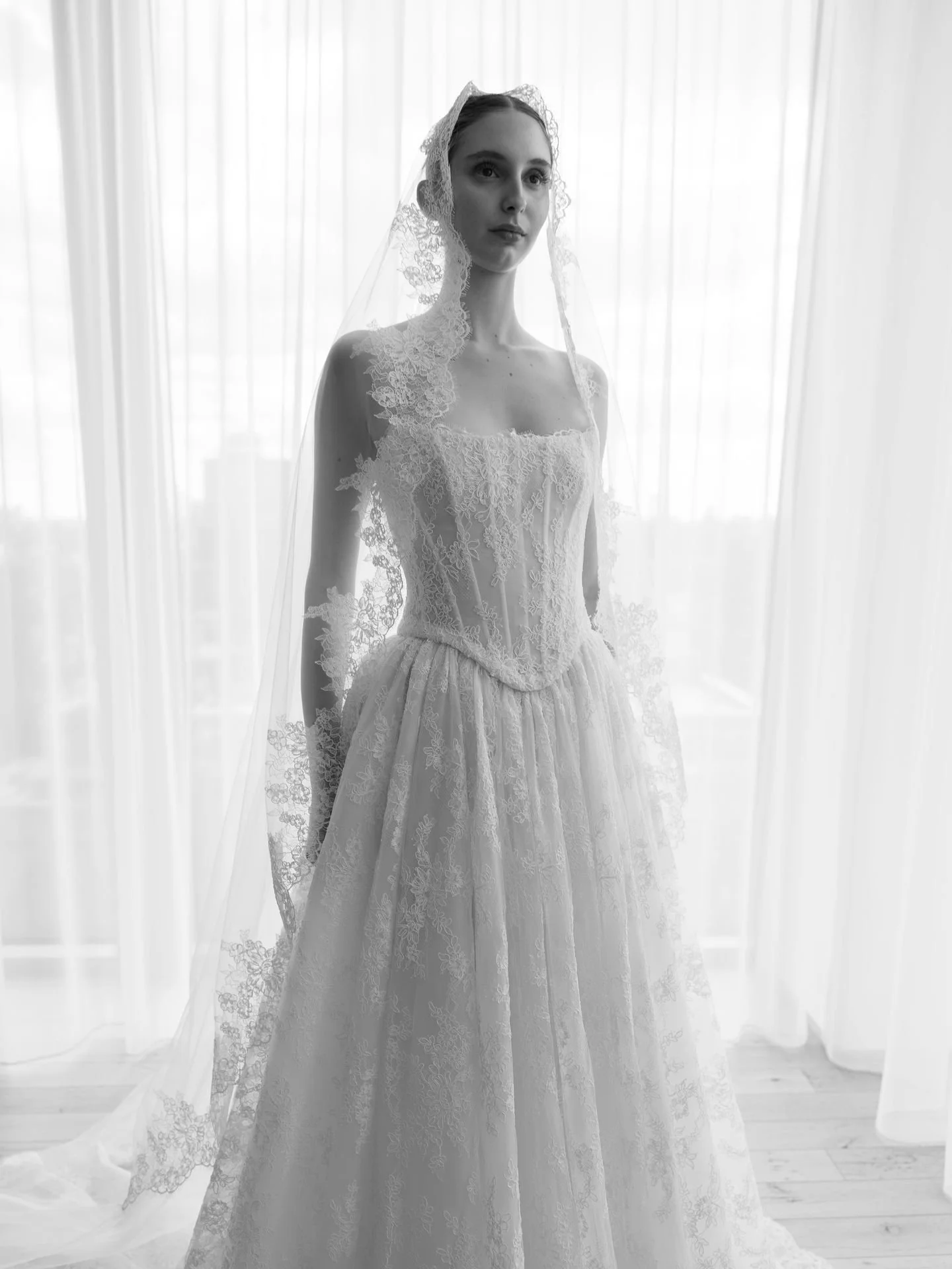 Last week we had the privilege of showing @alenaleenabridal latest collection at #NYBFW

Shown within a light-filled room at The Public Hotel, the collection came to life. Every detail designed to be felt as much as seen.

We&rsquo;re so excited for 