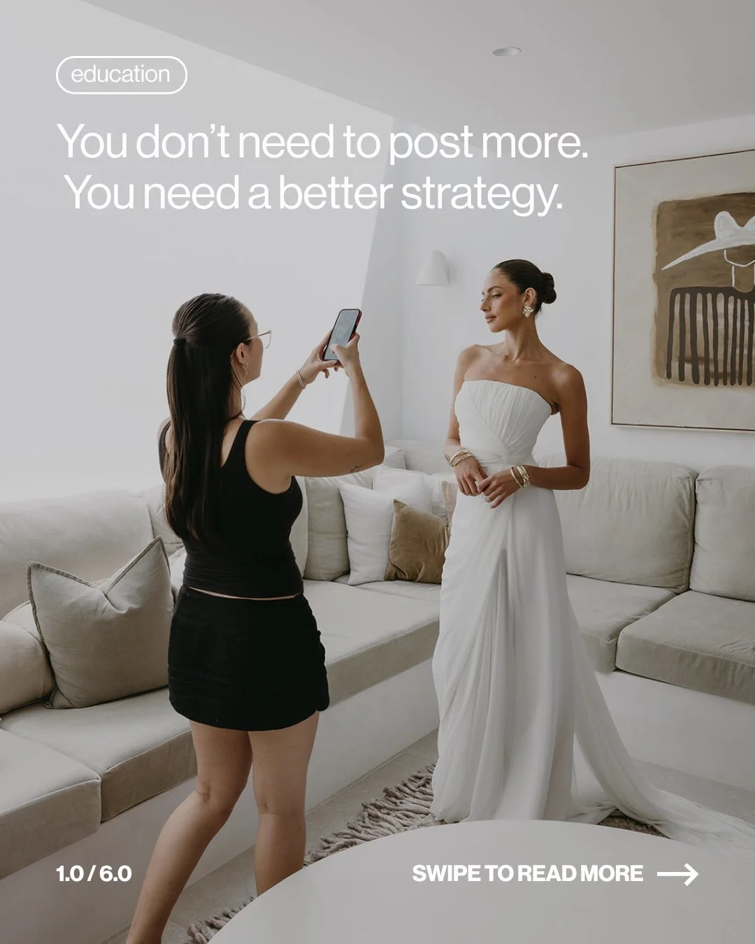 Most wedding businesses don&rsquo;t have a content problem. They have a clarity problem.

We see it constantly, beautiful brands posting regularly, showing up consistently, doing &ldquo;everything right&rdquo;&hellip; yet still not seeing enquiries c