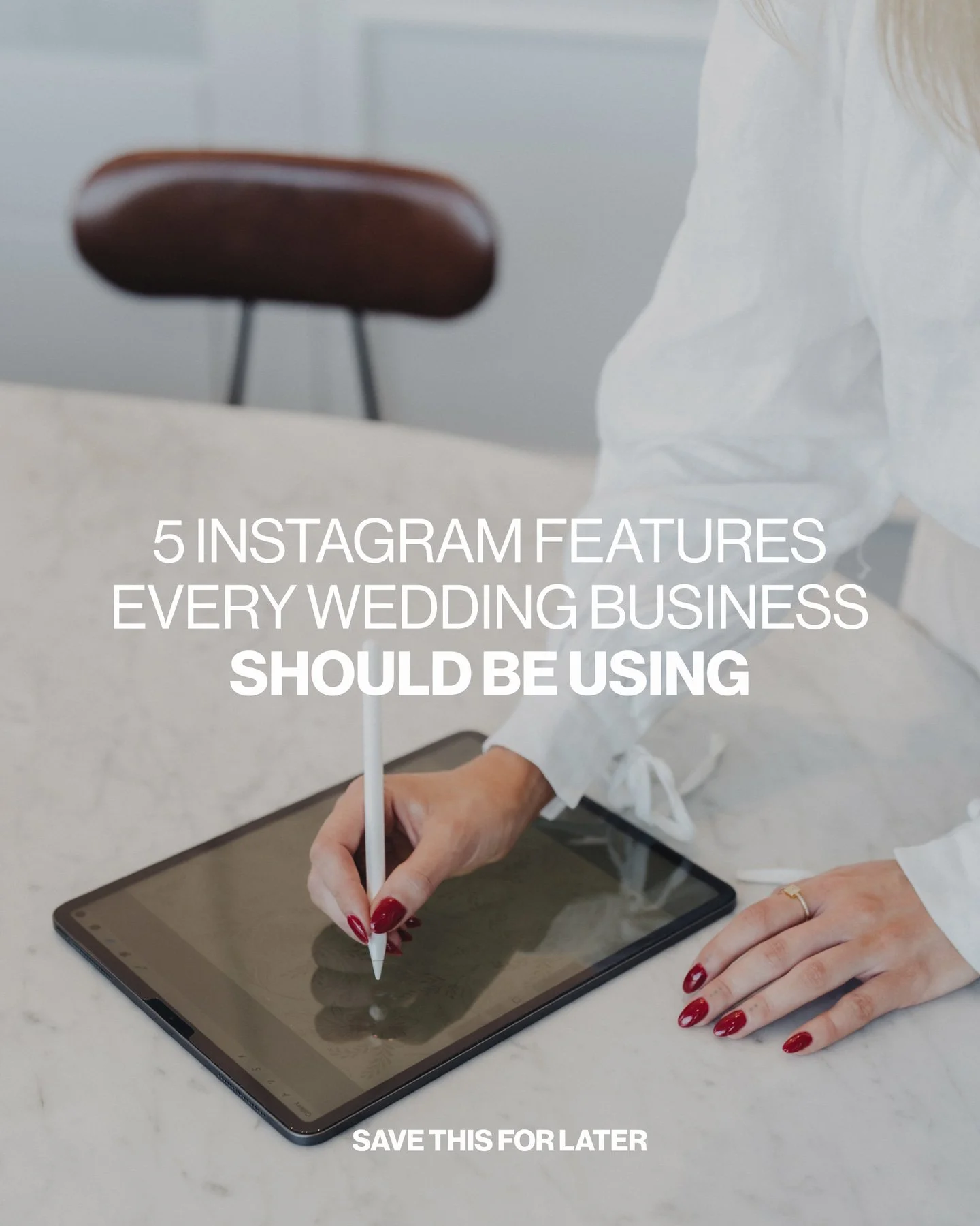 Instagram changes constantly...

These five features are helping businesses reach more people without creating more content.

Save this one for later and send this post to someone who needs try out one of these features.

#weddingindustry #weddingbus