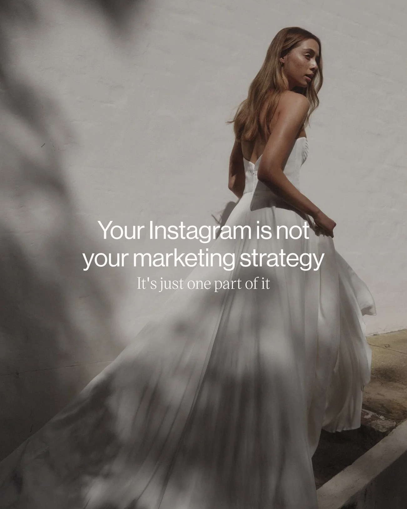 Instagram is powerful. But it isn't the whole picture!

Your dream clients don't always discover you through a Reel or carousel.

Sometimes it's your website.
Sometimes Google.
Sometimes an email.
Sometimes a referral.

The strongest wedding brands c