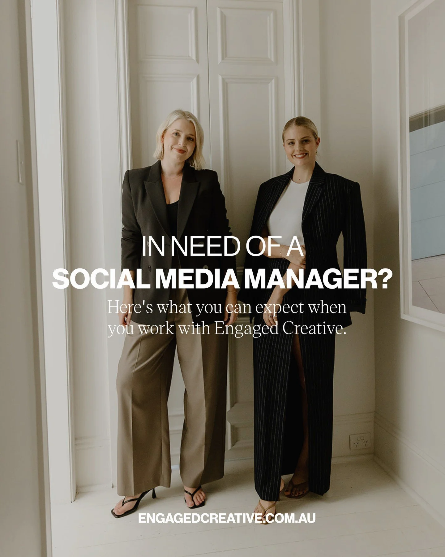 Managing your social media shouldn't feel like another full-time job.

When you work with Engaged Creative, you get more than someone to schedule posts, you get a strategic marketing partner who understands the wedding industry and is invested in you