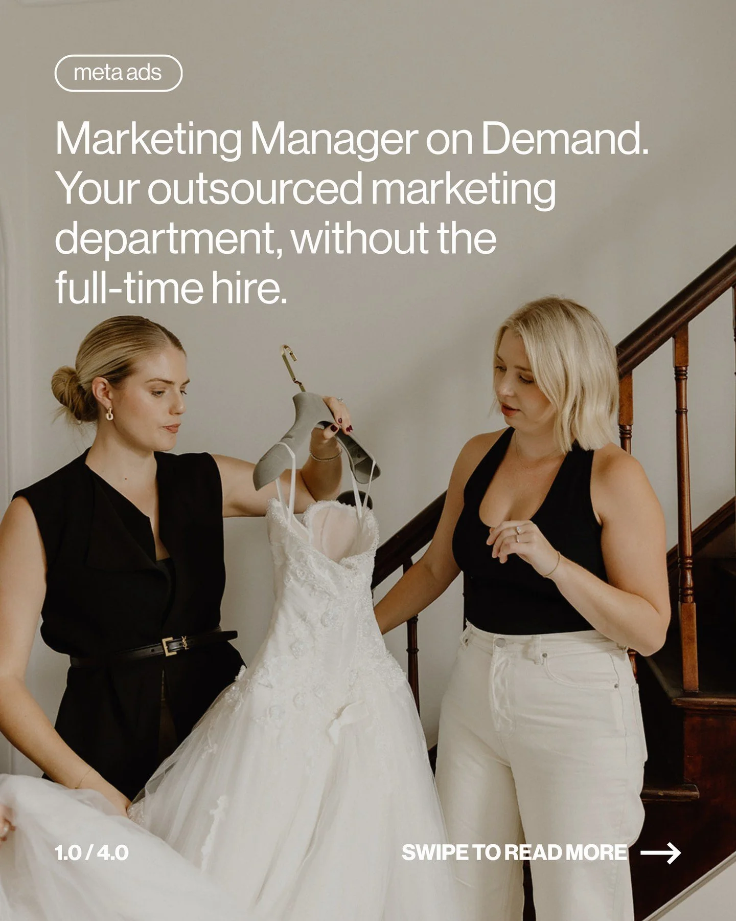 Your Marketing Manager on Demand.

Built for wedding businesses who are brilliant at what they do and done trying to be their own marketing department too.

Every quarter, you get an audit, a strategy session built around your business, ongoing plann