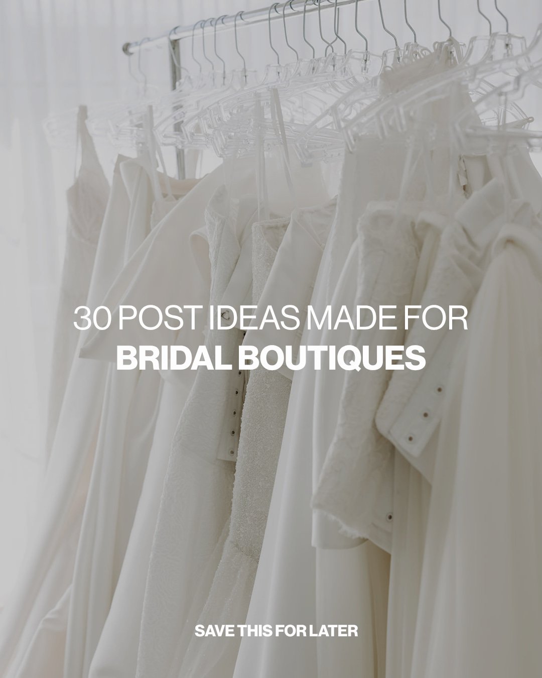 Stuck on what to post this week?

Steal these: fitting room moments, styling tips for your dream client, the story behind your bestselling gown, and a little behind-the-scenes chaos. Simple content, done consistently, always wins.

#engagedcreative #