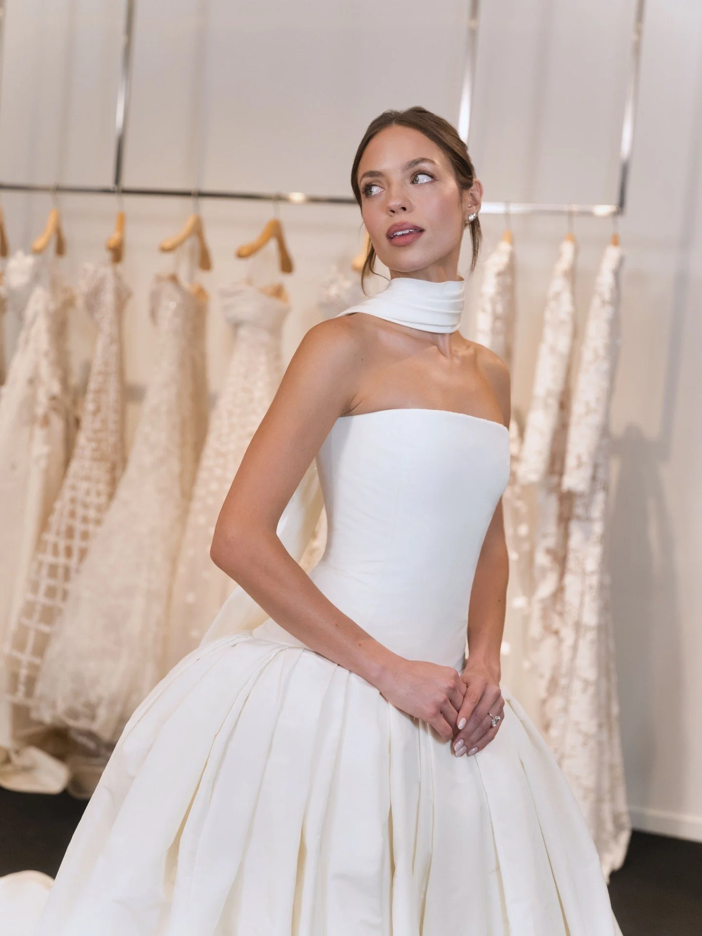 The final fitting is where the vision starts to feel real.

Every detail is considered. Every alteration has a purpose. Every silhouette, fabric and finishing touch comes together to create the look that will ultimately be remembered.

Claudia Sulews