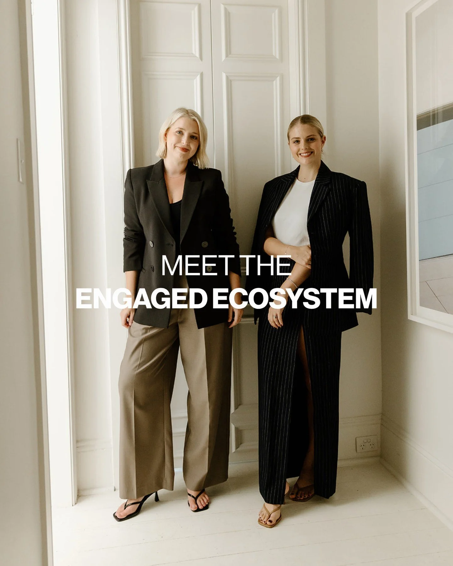 You've probably noticed us popping up alongside our sister brand, Engaged Sales Agency.

So, what exactly is the Engaged ecosystem?

Think of it as two specialist businesses working across different parts of the wedding industry growth journey.

🦢 E