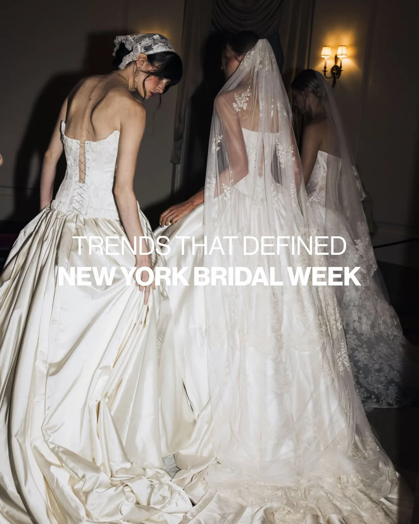 From intricate craftsmanship to modern minimalism, Bridal Fashion Week gave us plenty to talk about.

From the details redefining bridal design to the styling choices making a statement, these are the trends shaping what&rsquo;s next in bridal fashio