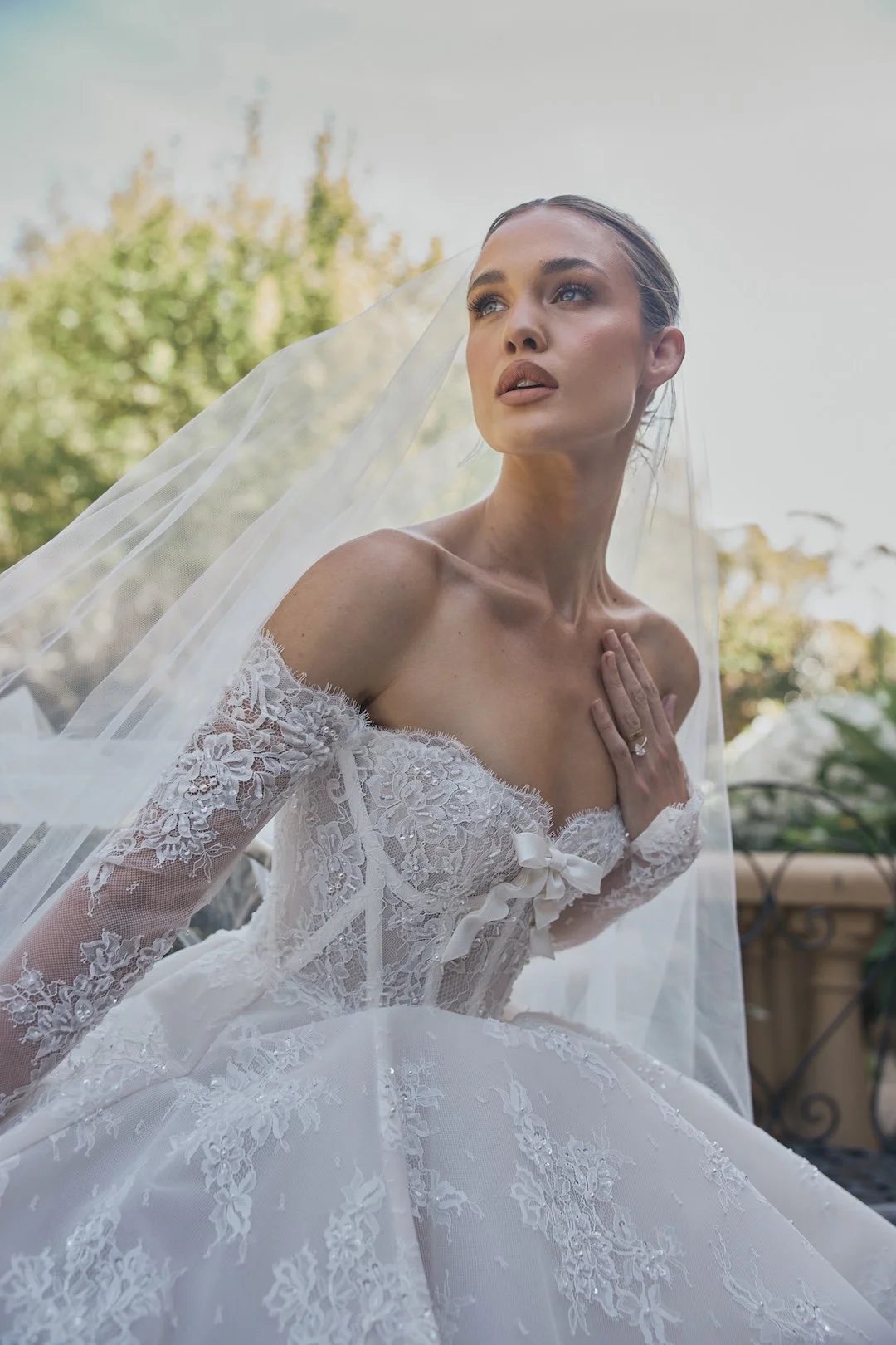 Steven Khalil Reve De Blanc Collection - Samaya Gown