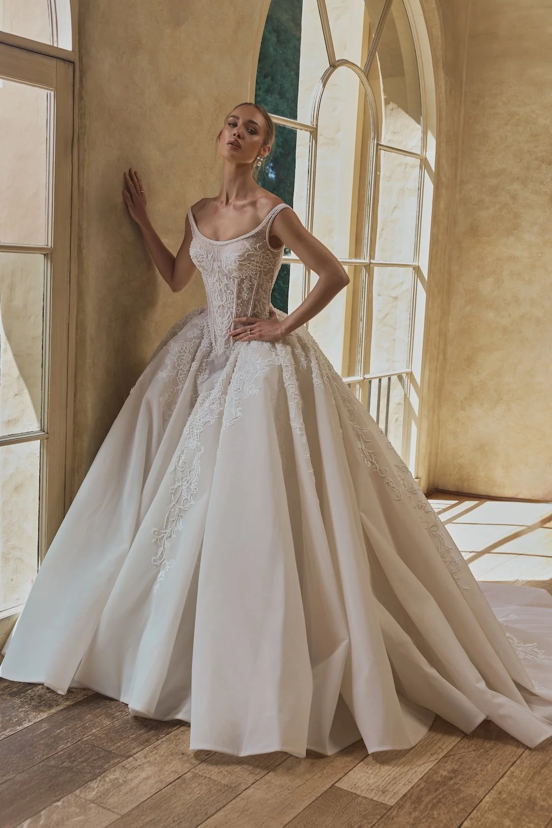 Steven Khalil Reve De Blanc Collection - Victoria Gown