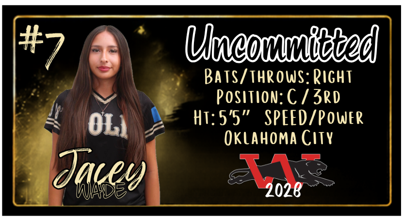 Jacey Wade recruiting card