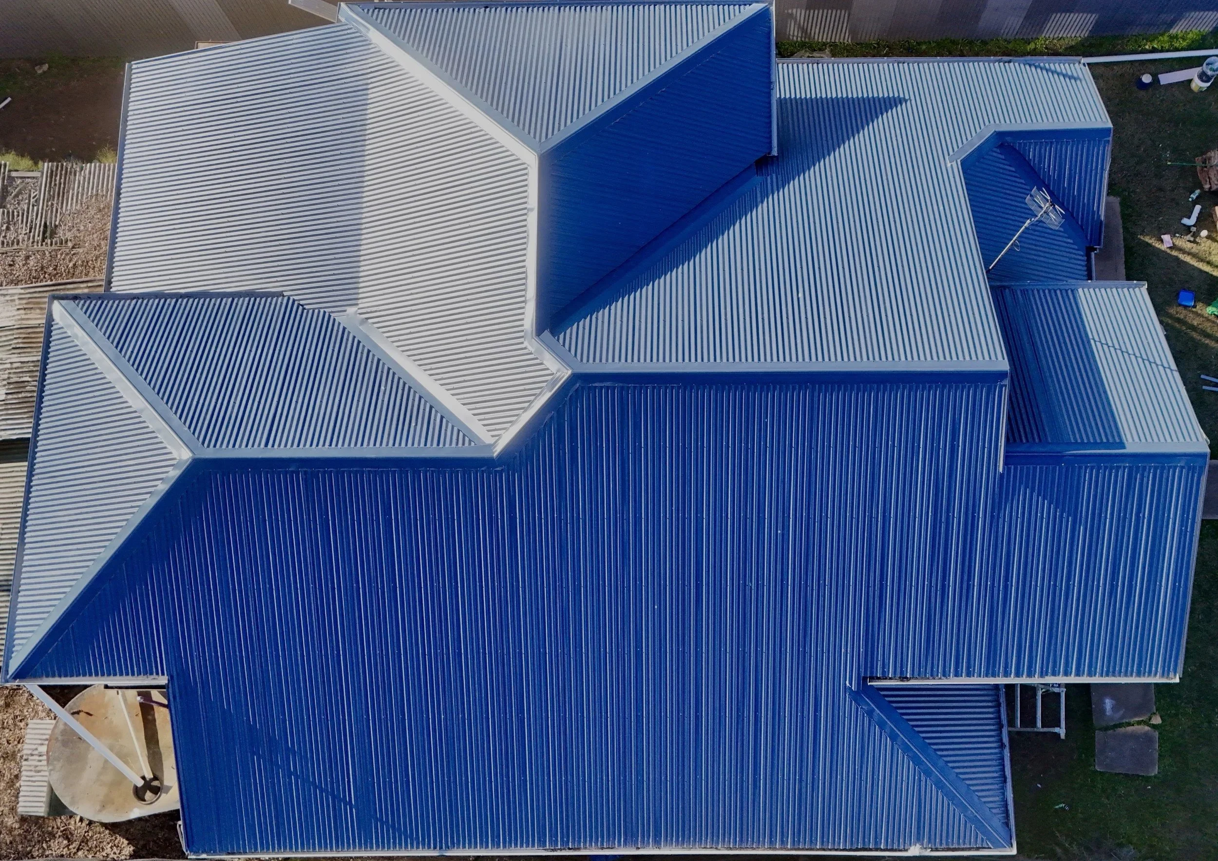 colorbond roof on residential property