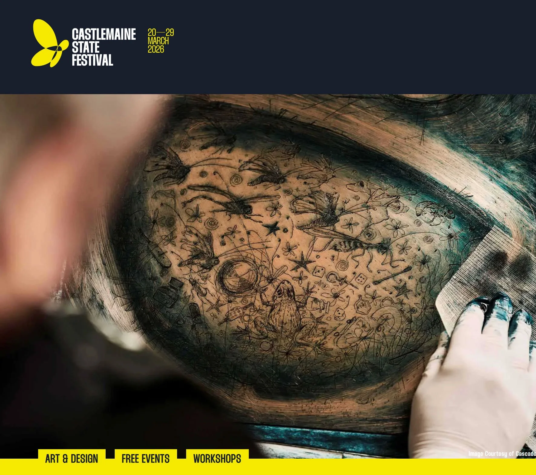 Process and Printmaking Demonstrations&nbsp;- Free event. A part of the Castlemaine State Festival