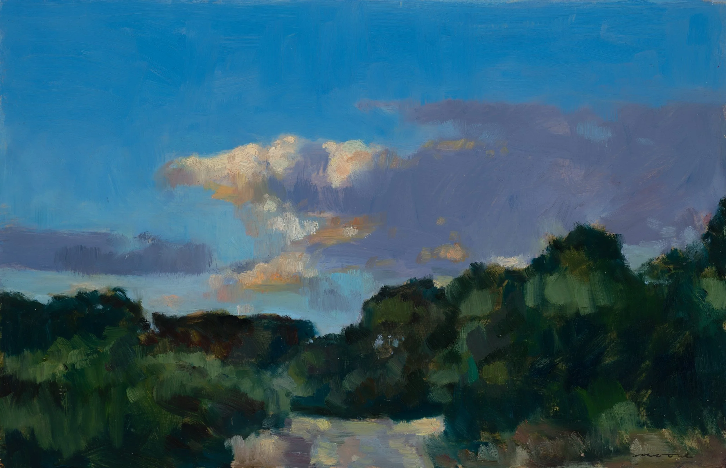 David Moore, Evening Clouds.jpg