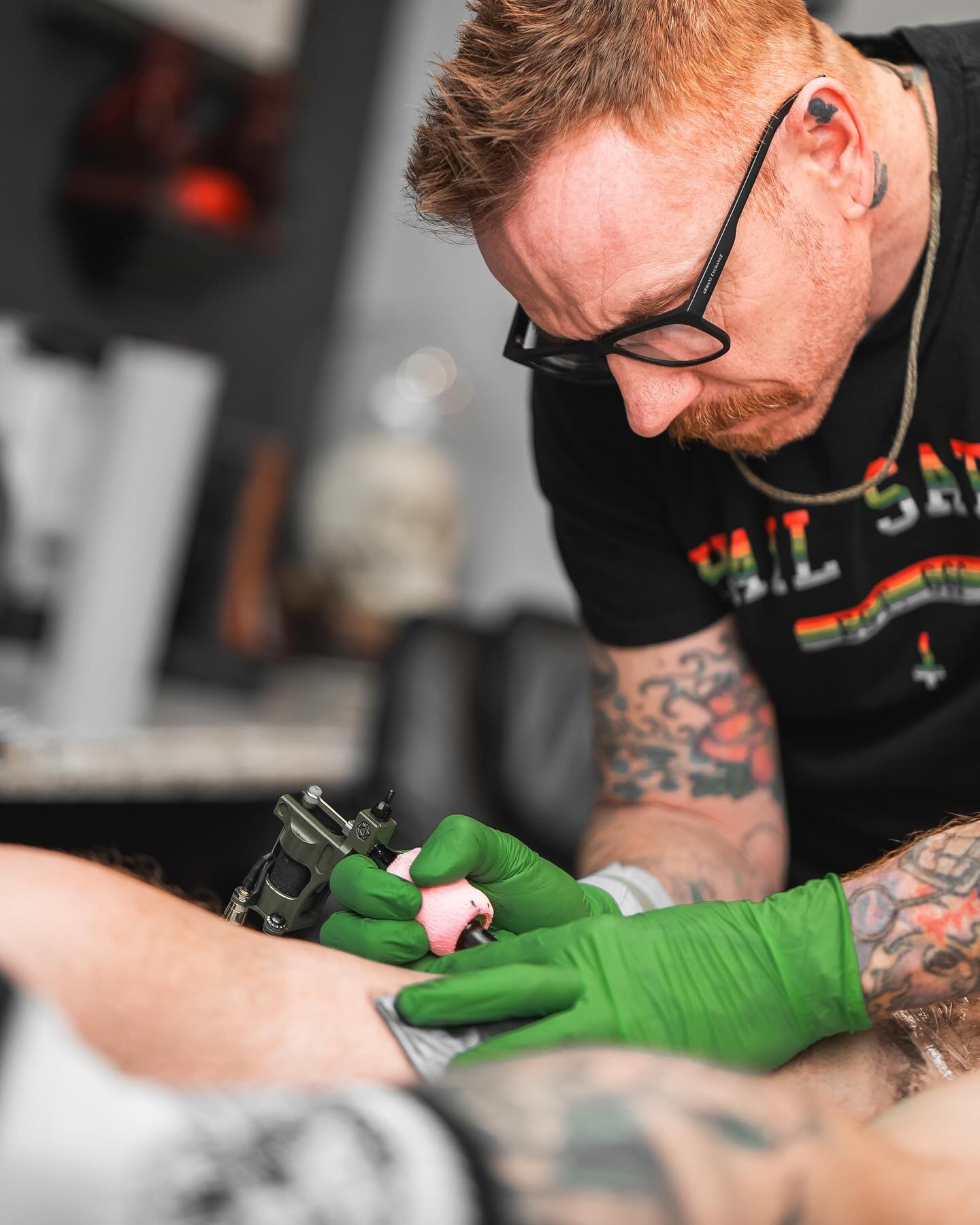 The last 20 years of my life in tattooing has afforded me the opportunity to travel the world, meet incredible people and create some of the most ridiculous experiences any one person has ever been blessed to have. None of that would have been possib