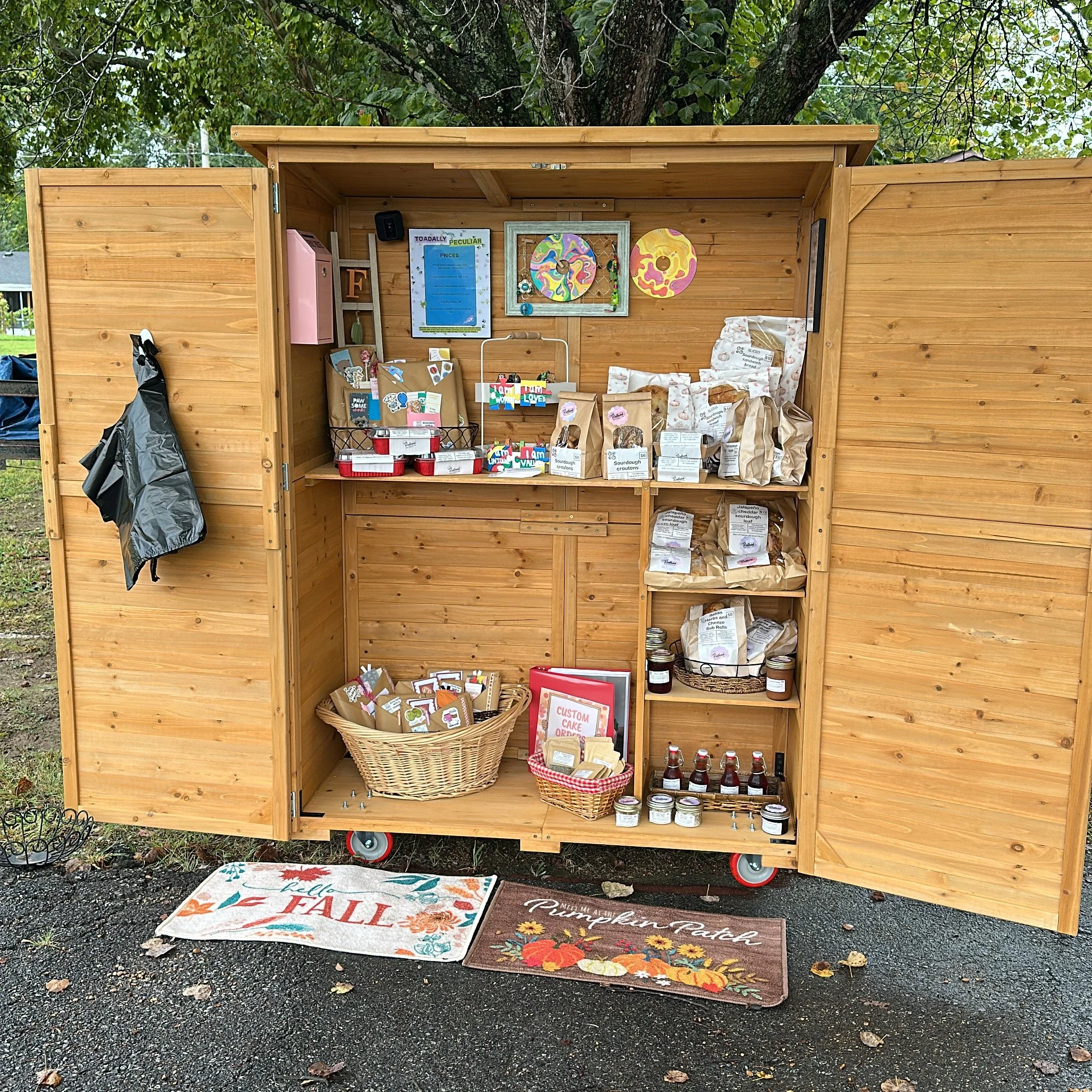 Redhead Bakestand