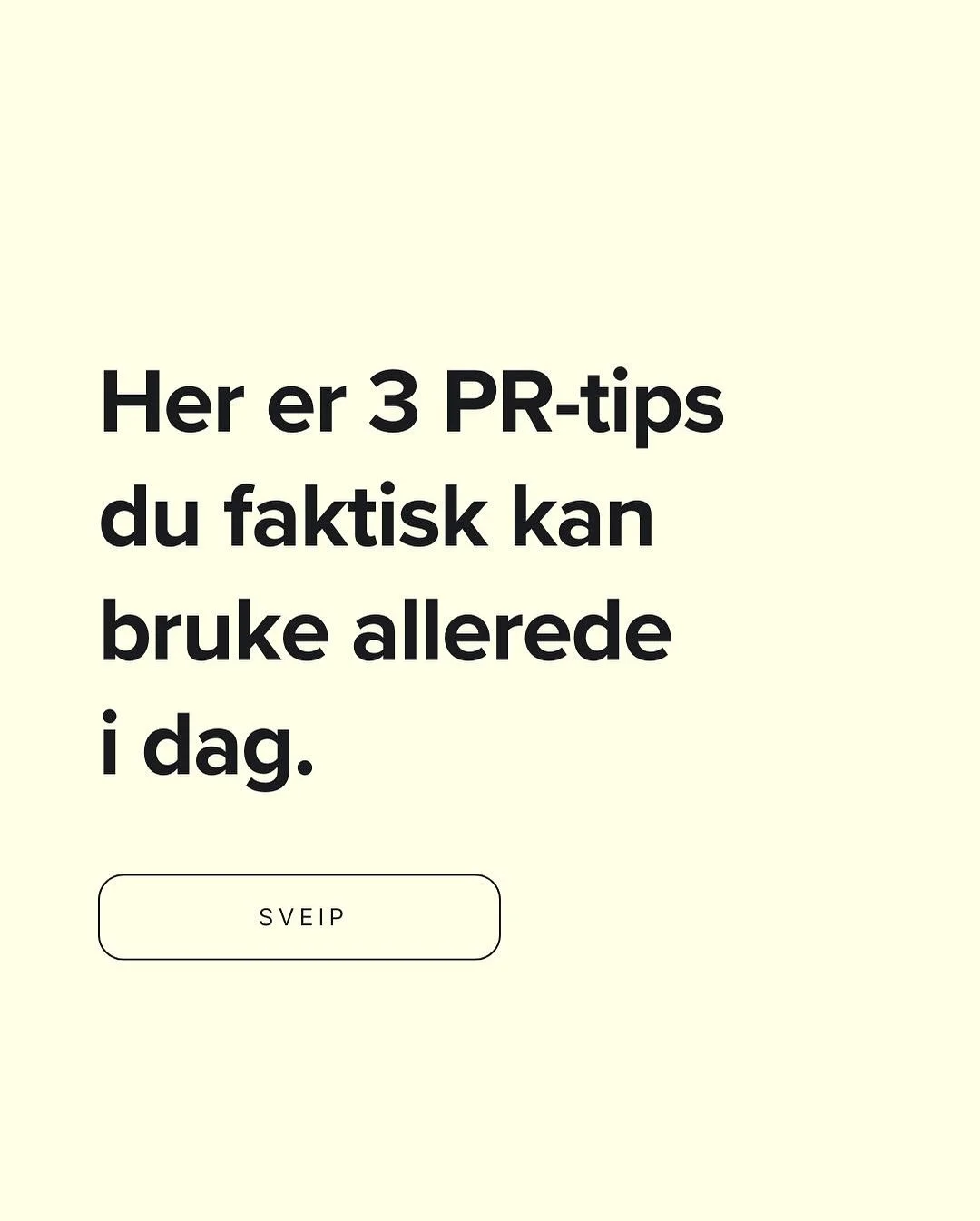 Tilbake fra sommerferie og klar for &aring; booste bedriften din? 
Det er aldri for sent &aring; styrke merkevaren med 
strategisk PR💥