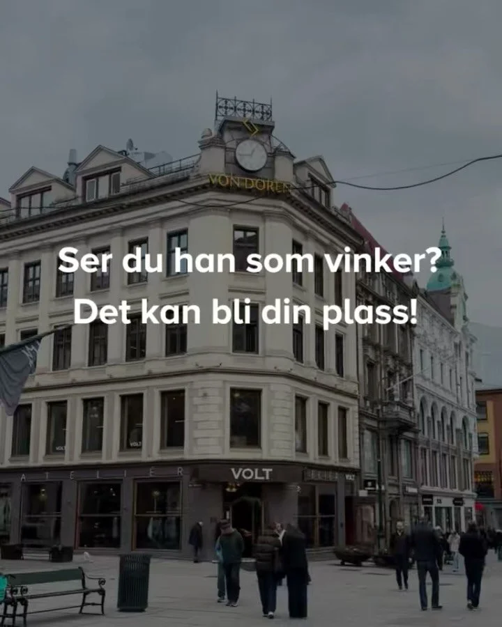 Nei da, vi trenger ikke flere som kan vinke - det tar Didrick seg av 👋 Men vi har ledige kontorplasser midt p&aring; Karl Johan!

📍 Ta en titt p&aring; annonsen p&aring; Finn, eller send oss en melding hvis du (eller noen du kjenner) er p&aring; ut