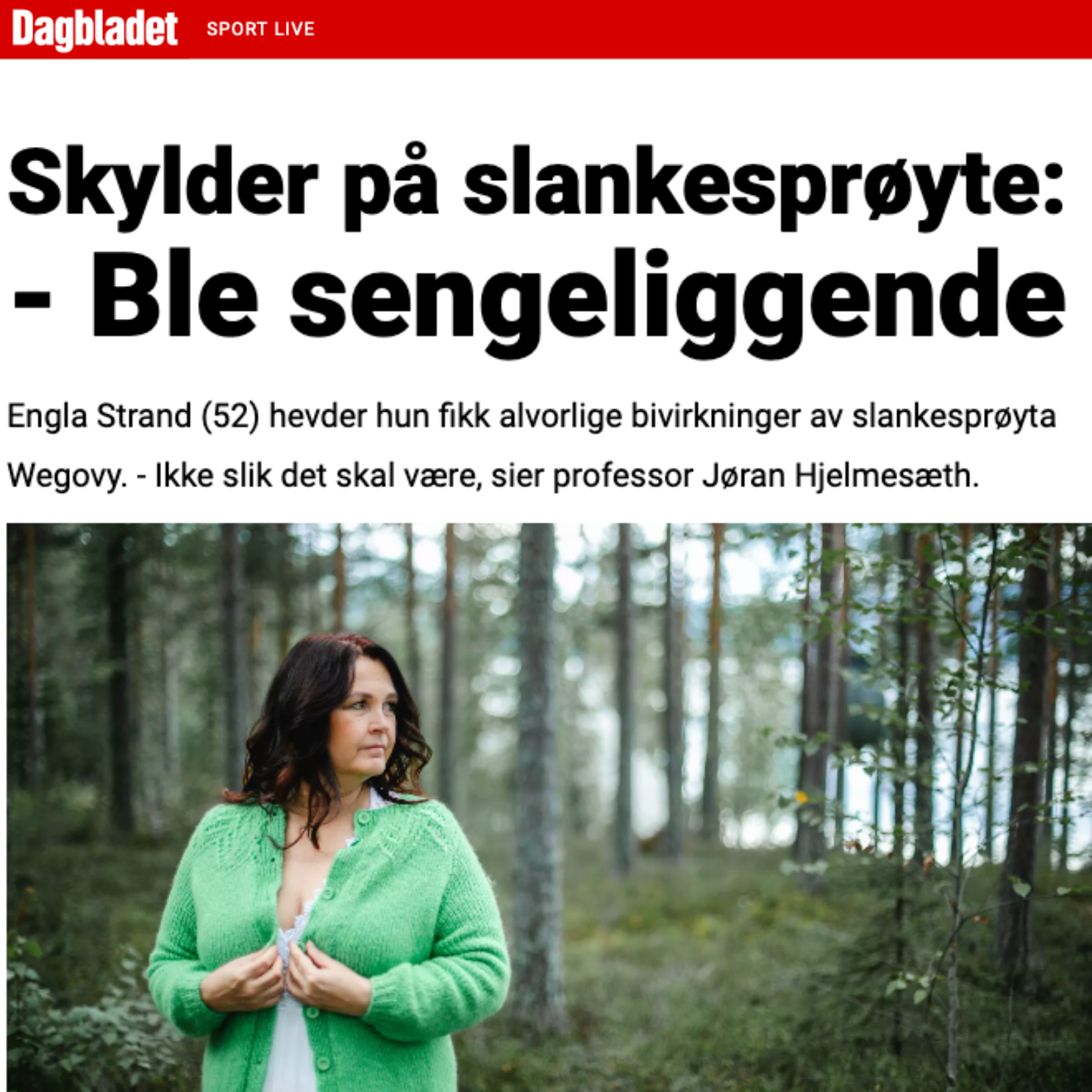 Weight Wellness kommenterer