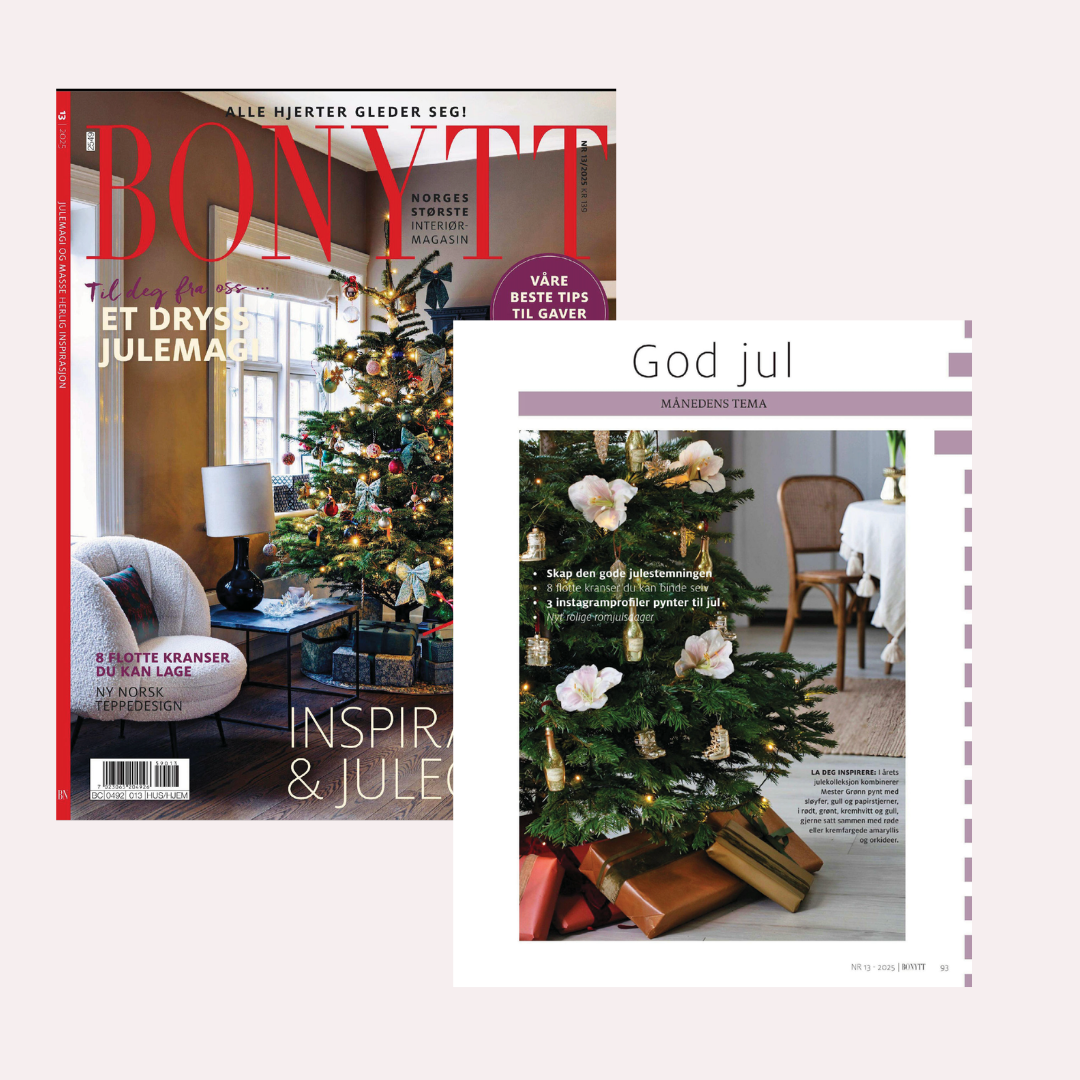 Mester Grønn på en helside i BoNytt