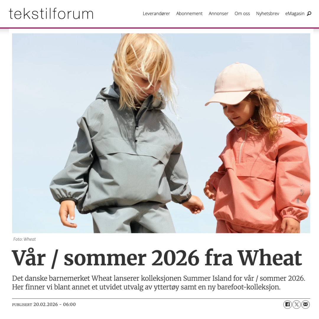 Vår / sommer 2026 fra Wheat