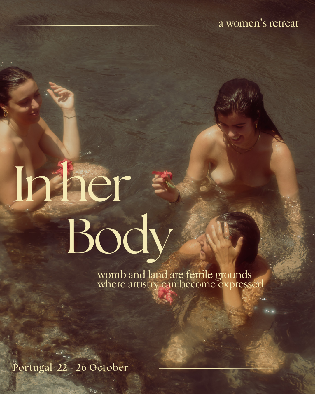 A women’s Retreat “In Her Body” with Julie, Maisha & Meg