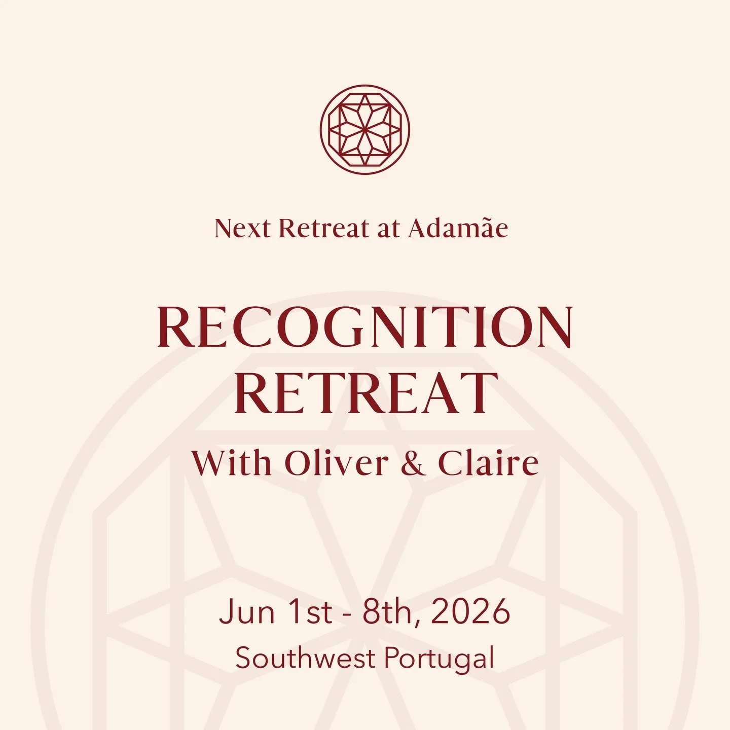 This retreat is a homecoming - for those who hold vision and responsibility.

Not the kind of space where you chase a high or break yourself open to feel alive again - but a place for you to remember.

Think: 
⚜️ Deep practice in the temple
⚜️ Teachi
