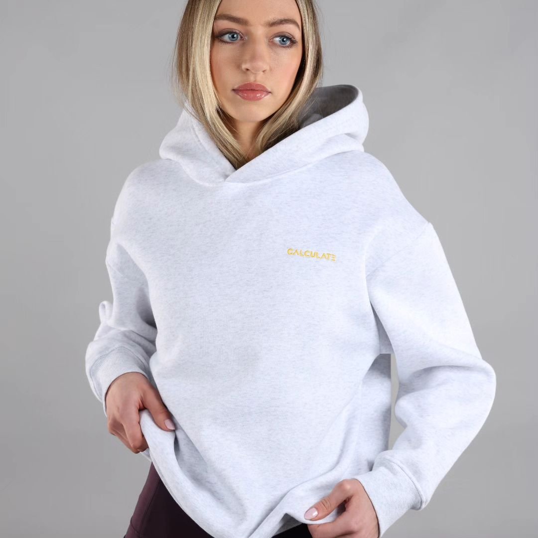 KALLOS hoodie in Marl Grey 🔥