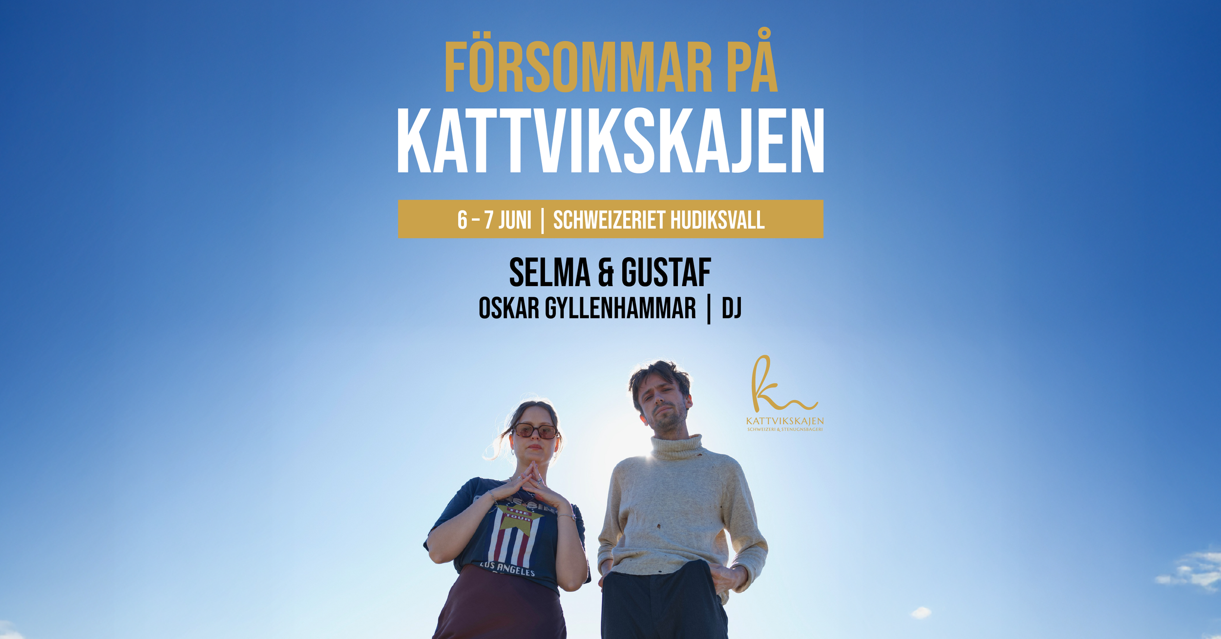 Försommar på Kattvikskajen | Hudiksvall