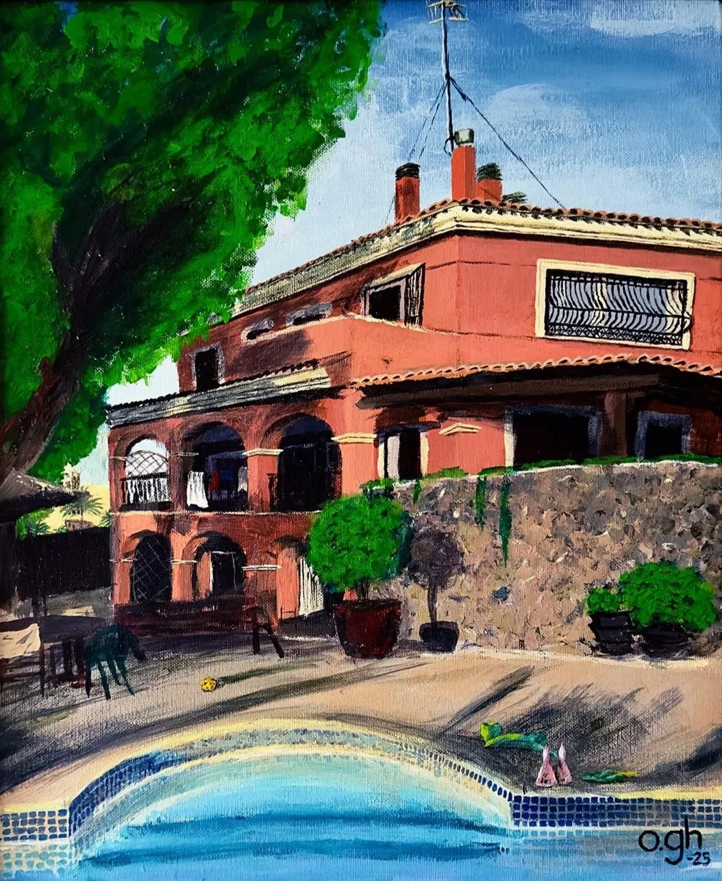 El Campello (2025). Akryl på duk