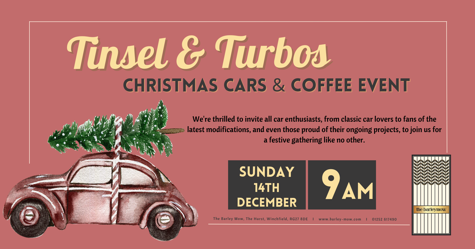 Tinsel & Turbos - Christmas cars & coffee