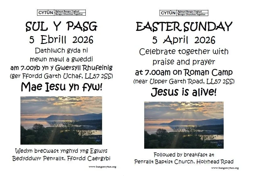 Easter Morning Service (with Cytûn)