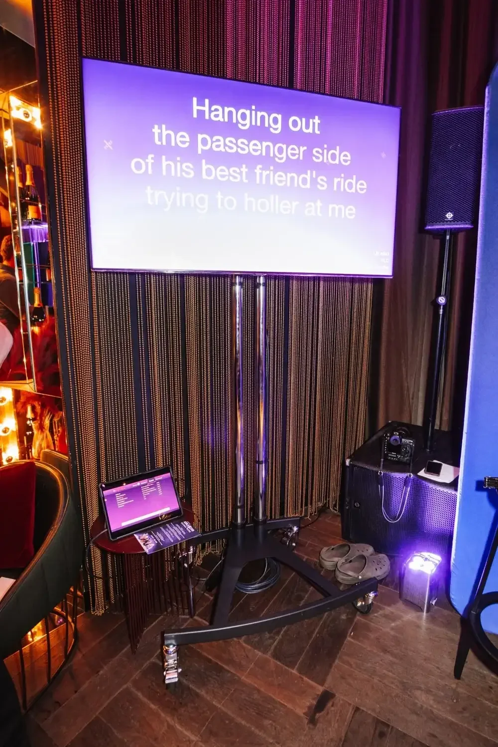 karaoke setup for hotels
