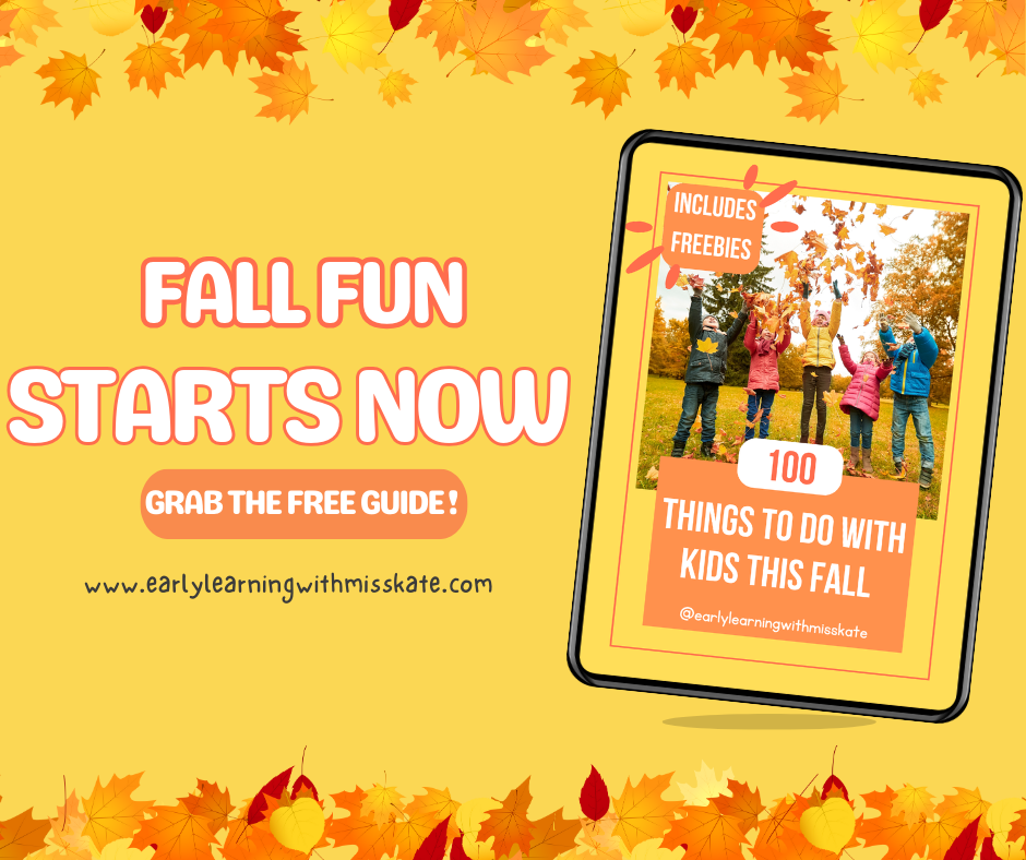 100 Fun Fall Activities for Families (Free Printable Guide) — Early ...