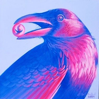 Bullard-Neon Critters - Crow.JPG