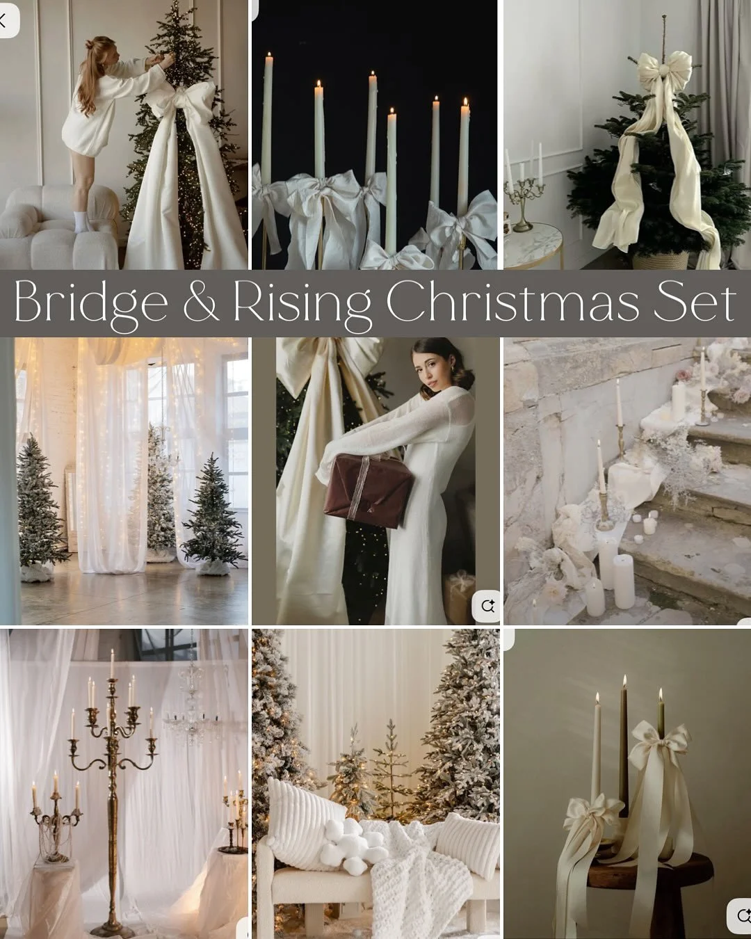 Our Christmas set inspo for 2025! Full day rentals for November open tomorrow!!!
