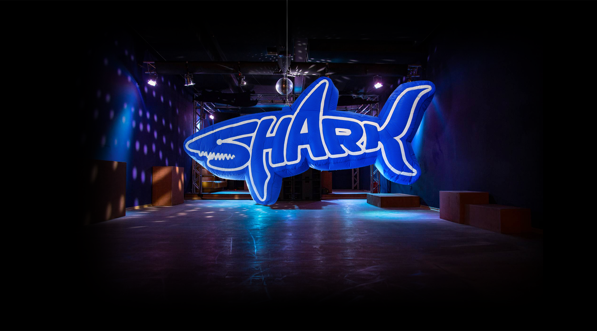 2M Shark Logo Inflatable