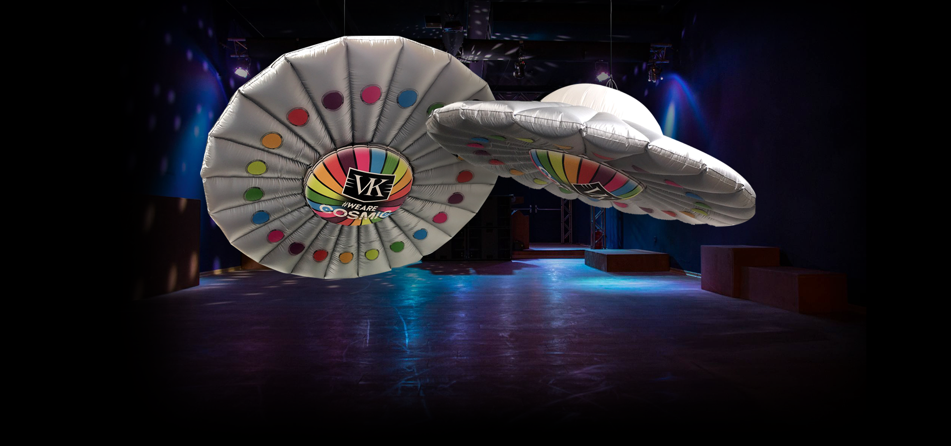 Giant 3D Flying Saucer Inflatable