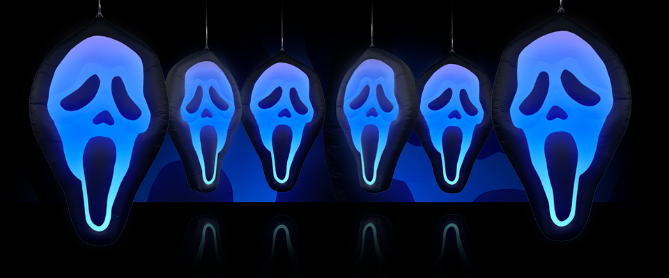 UV Scream masks