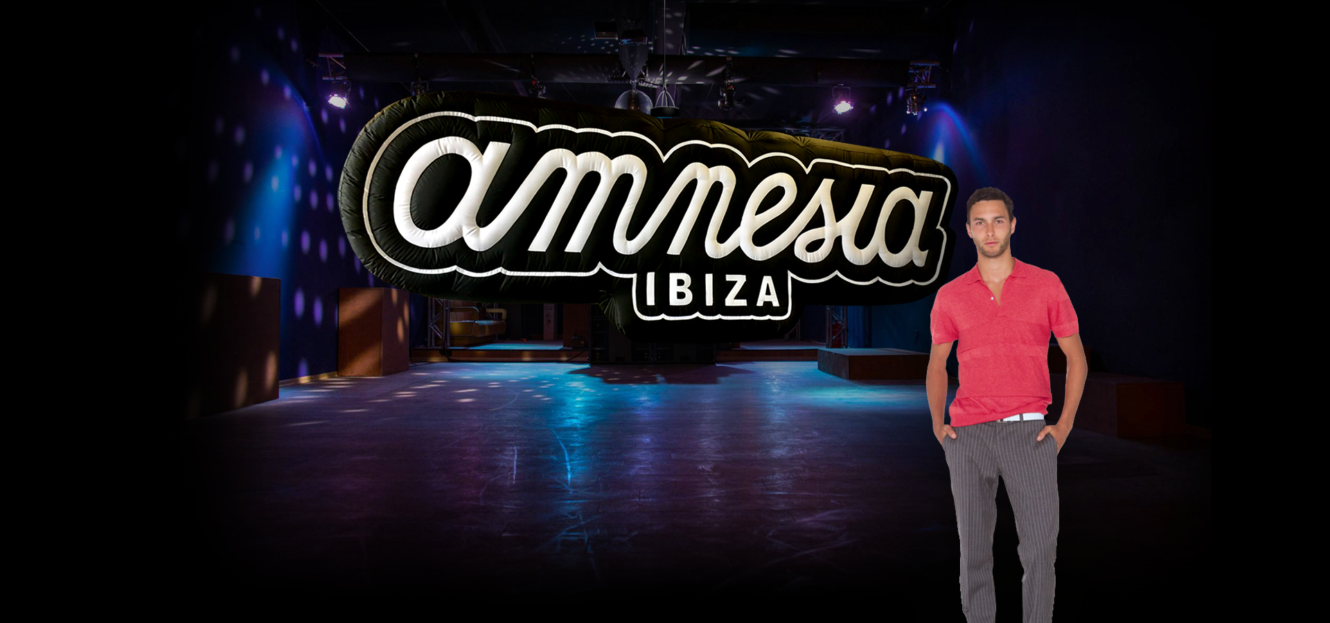 2M Amnesia Ibiza Logo Inflatable