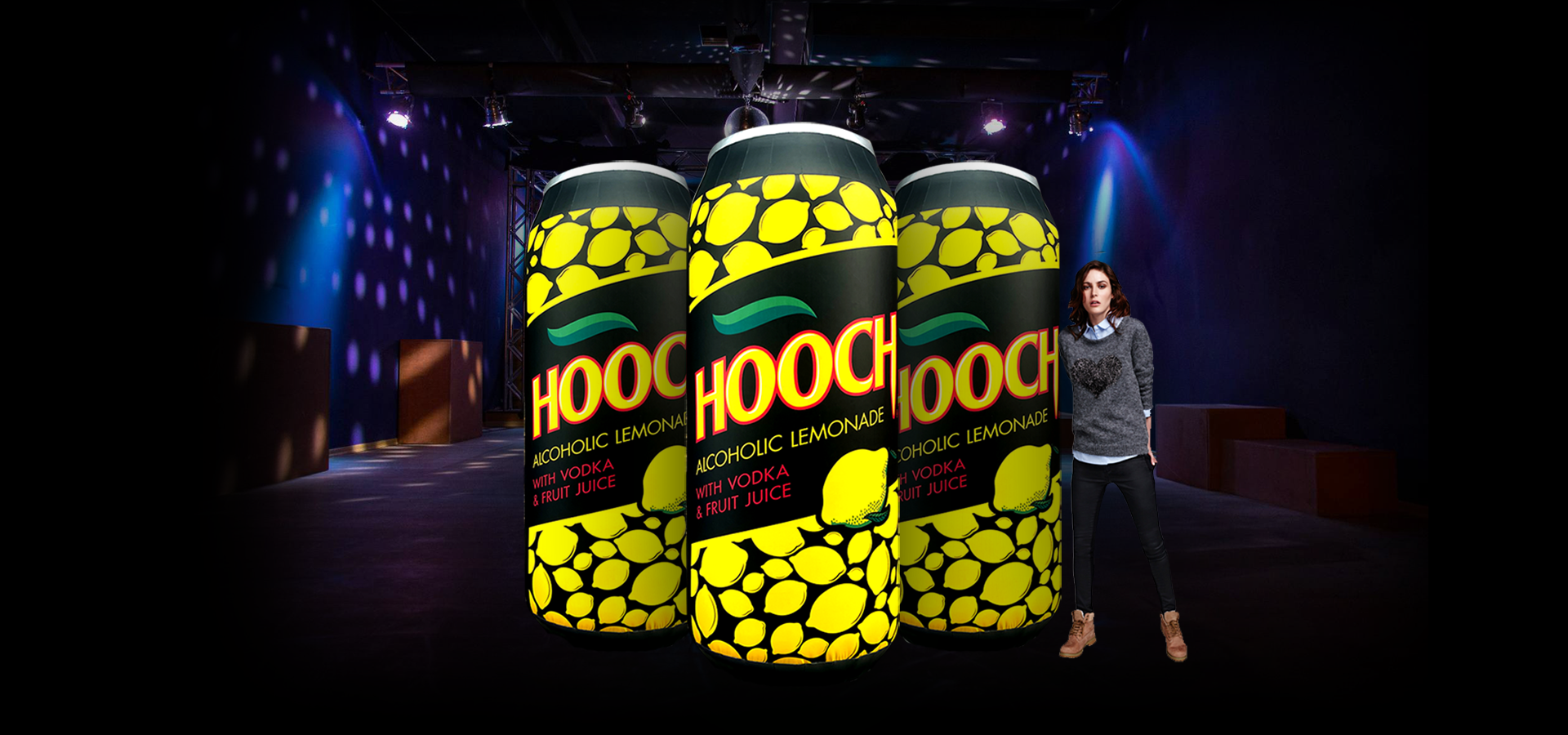 2.5M Hooch Can Replica Inflatables