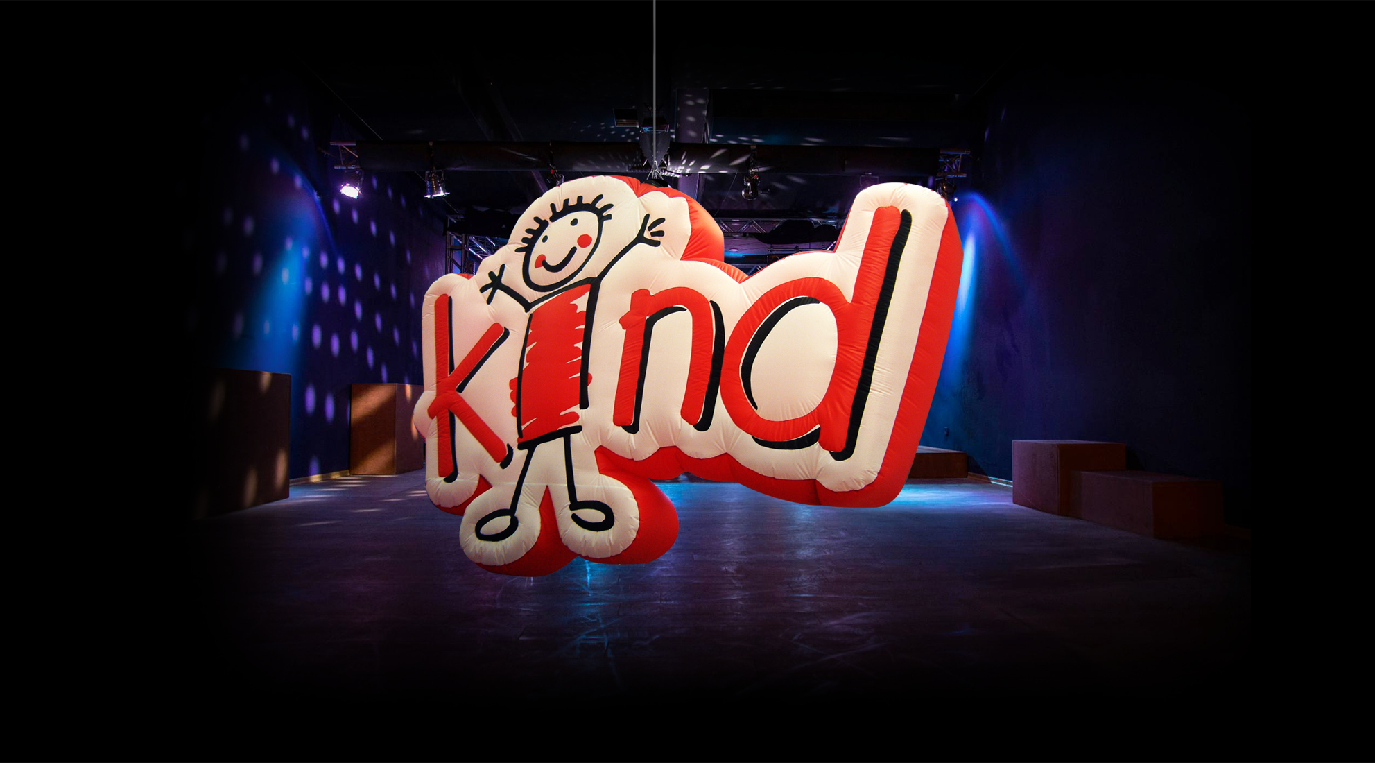 2M K.I.N.D Logo Inflatable