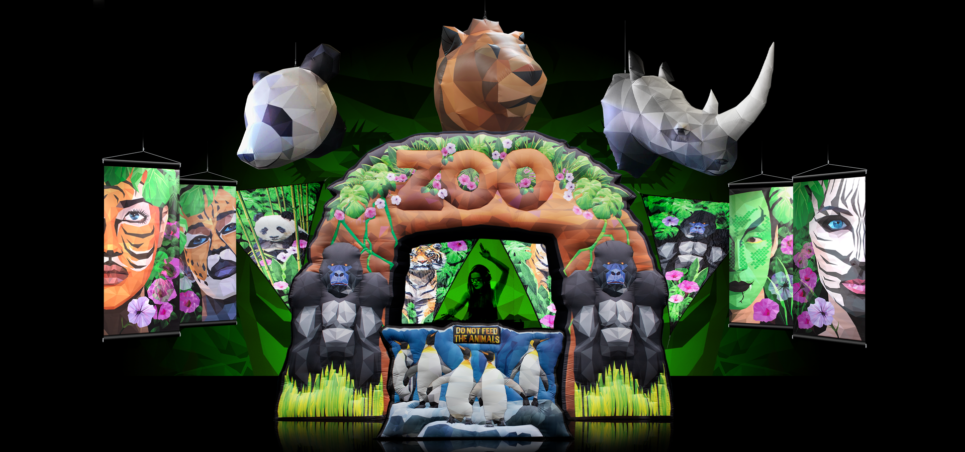 Zoo Party Themed Props