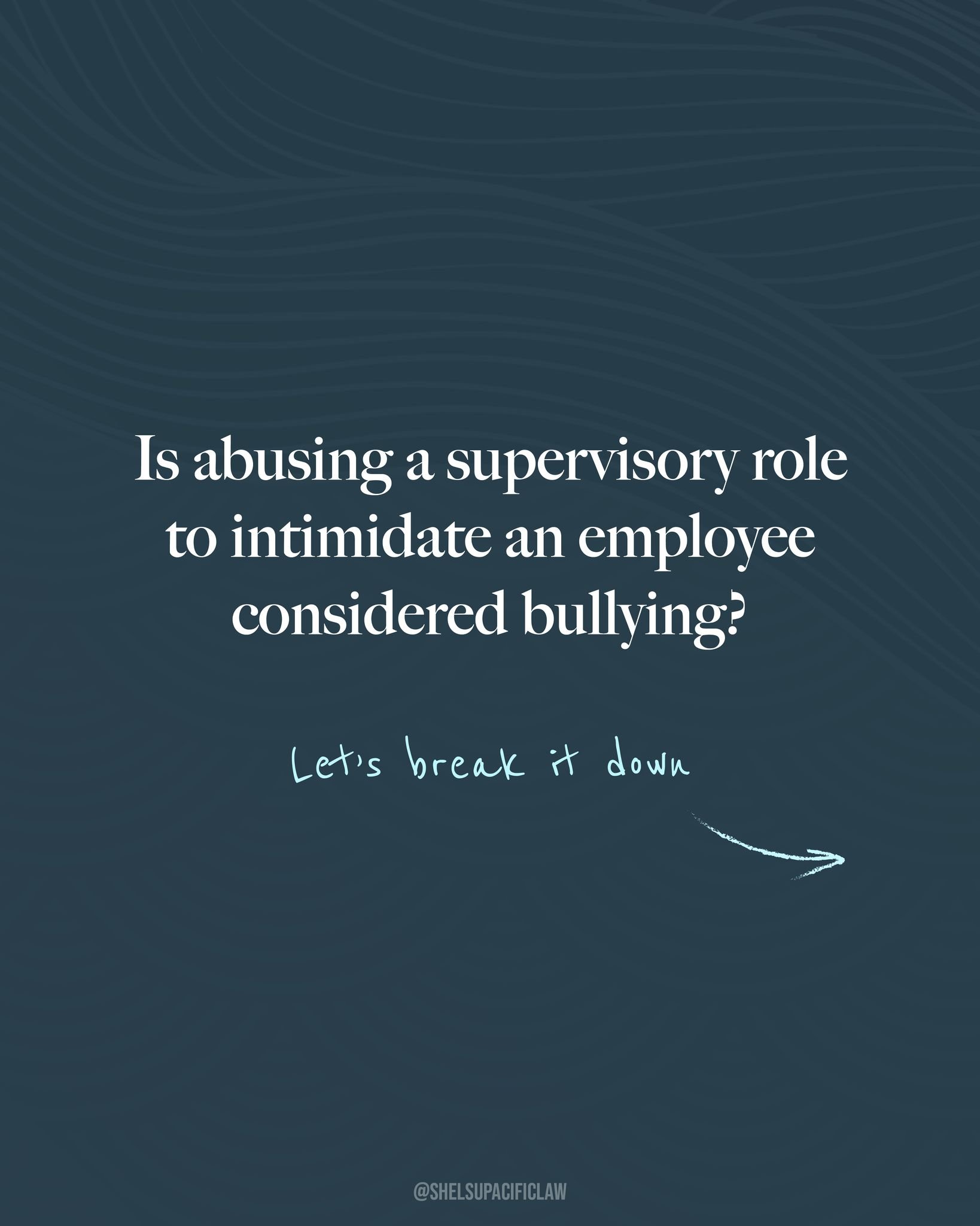 &ldquo;Do you really want to be known as &lsquo;difficult&rsquo;?&rdquo;

Statements like this are often framed as advice or concern.
In reality, they can function as pressure tactics when used by someone in a supervisory role.

In this context, auth
