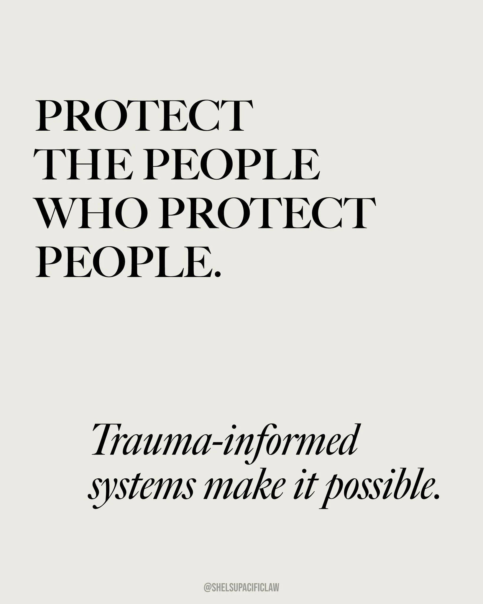 When systems fail, it impacts teams, workplaces, communities, and public confidence. It costs organizations money, turnover, reputation, and risk. Trauma-informed systems embedded organization-wide can reduce the risk of harm to teams and individuals