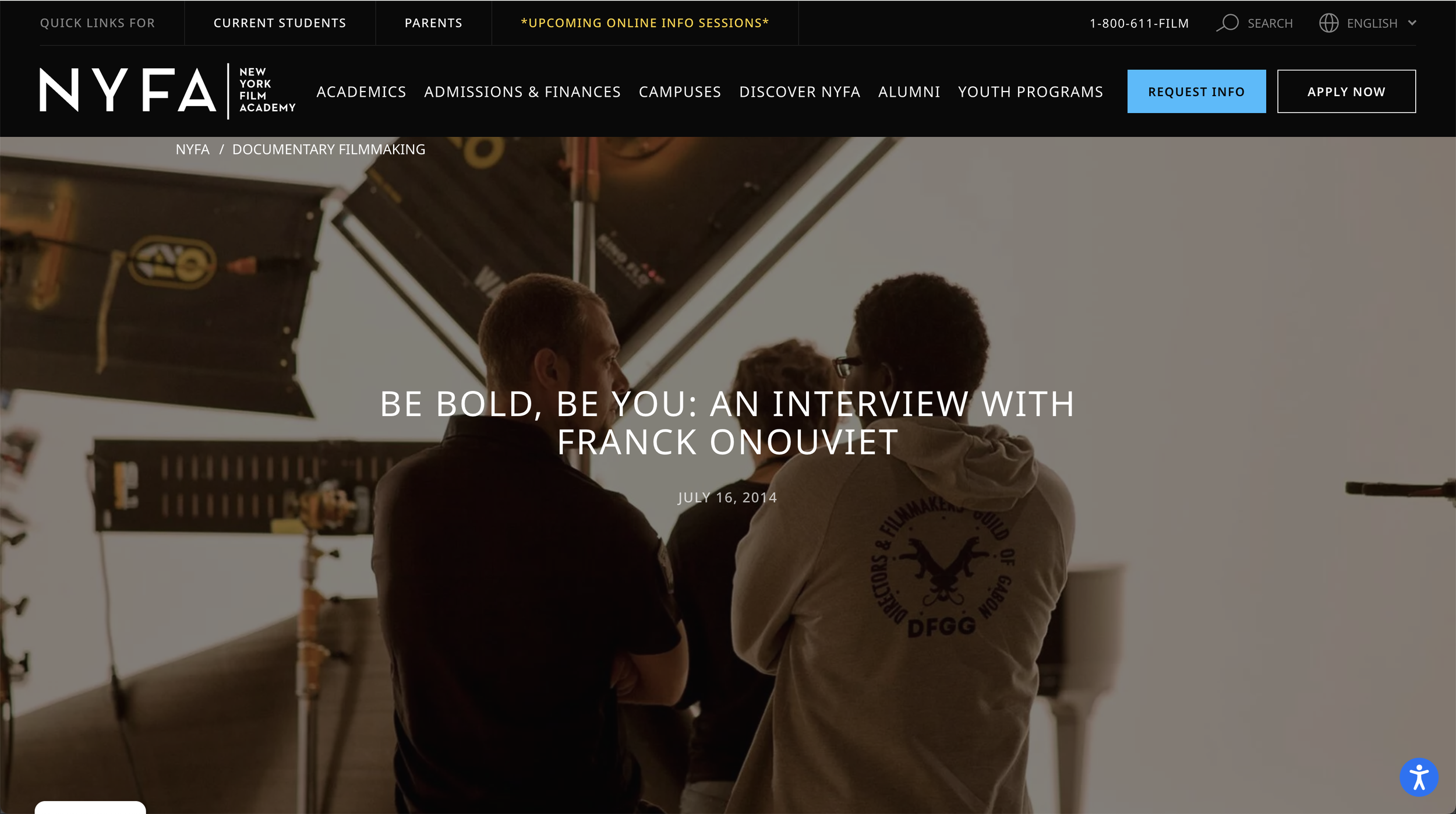 BE BOLD, BE YOU: An Interview With Franck Onouviet