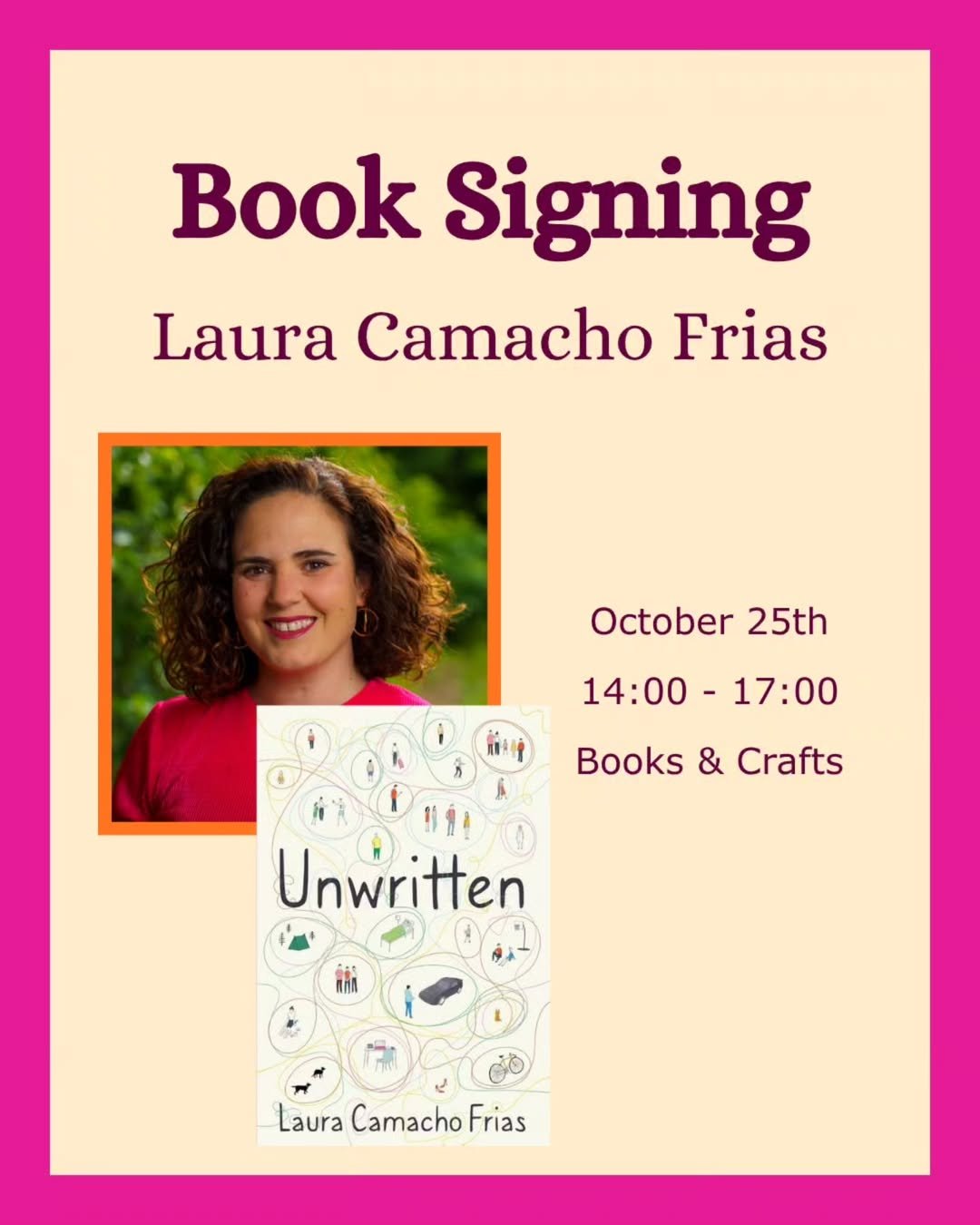 Unwritten/ Por Escribir          Book signing