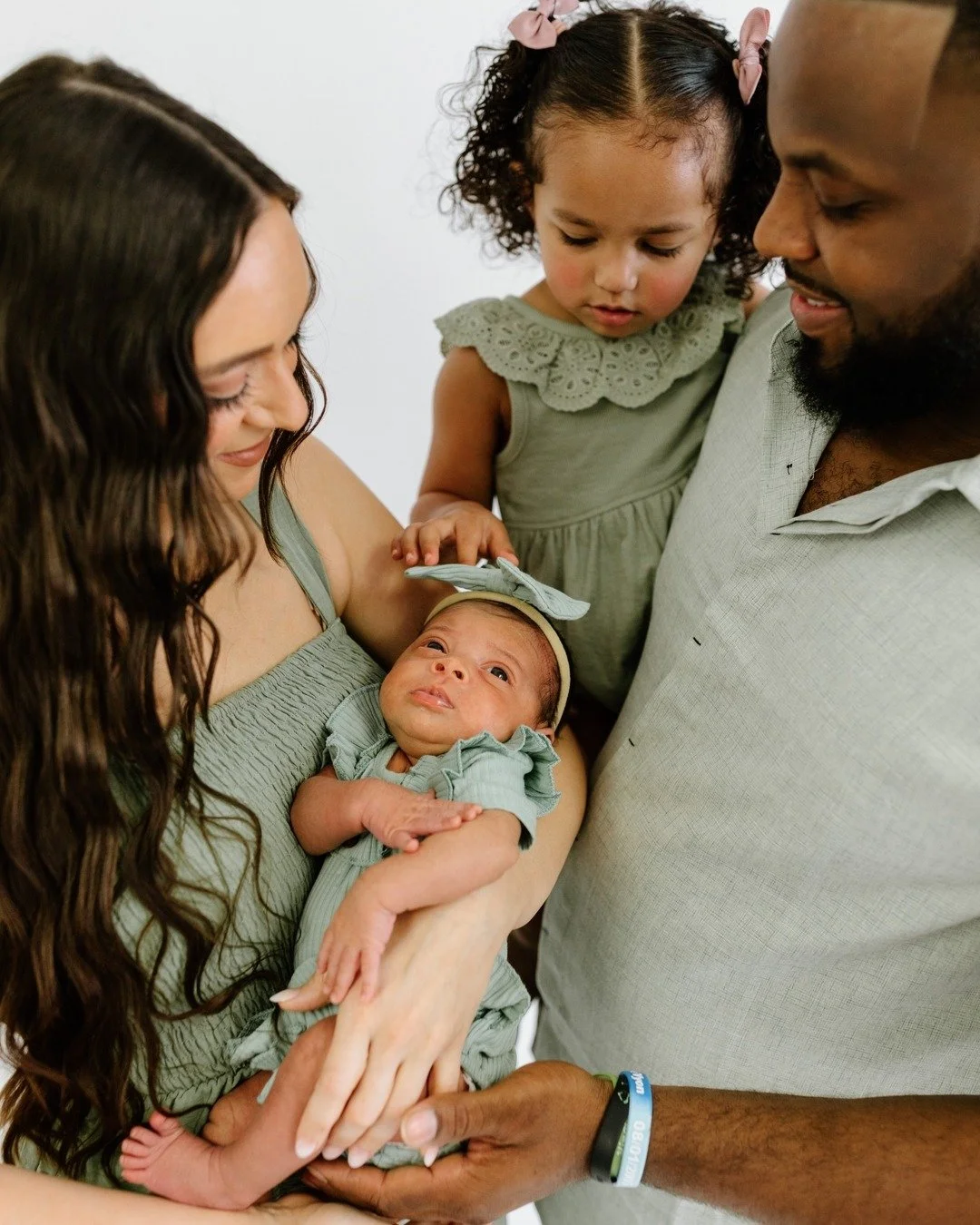 The sweetest family in the studio!