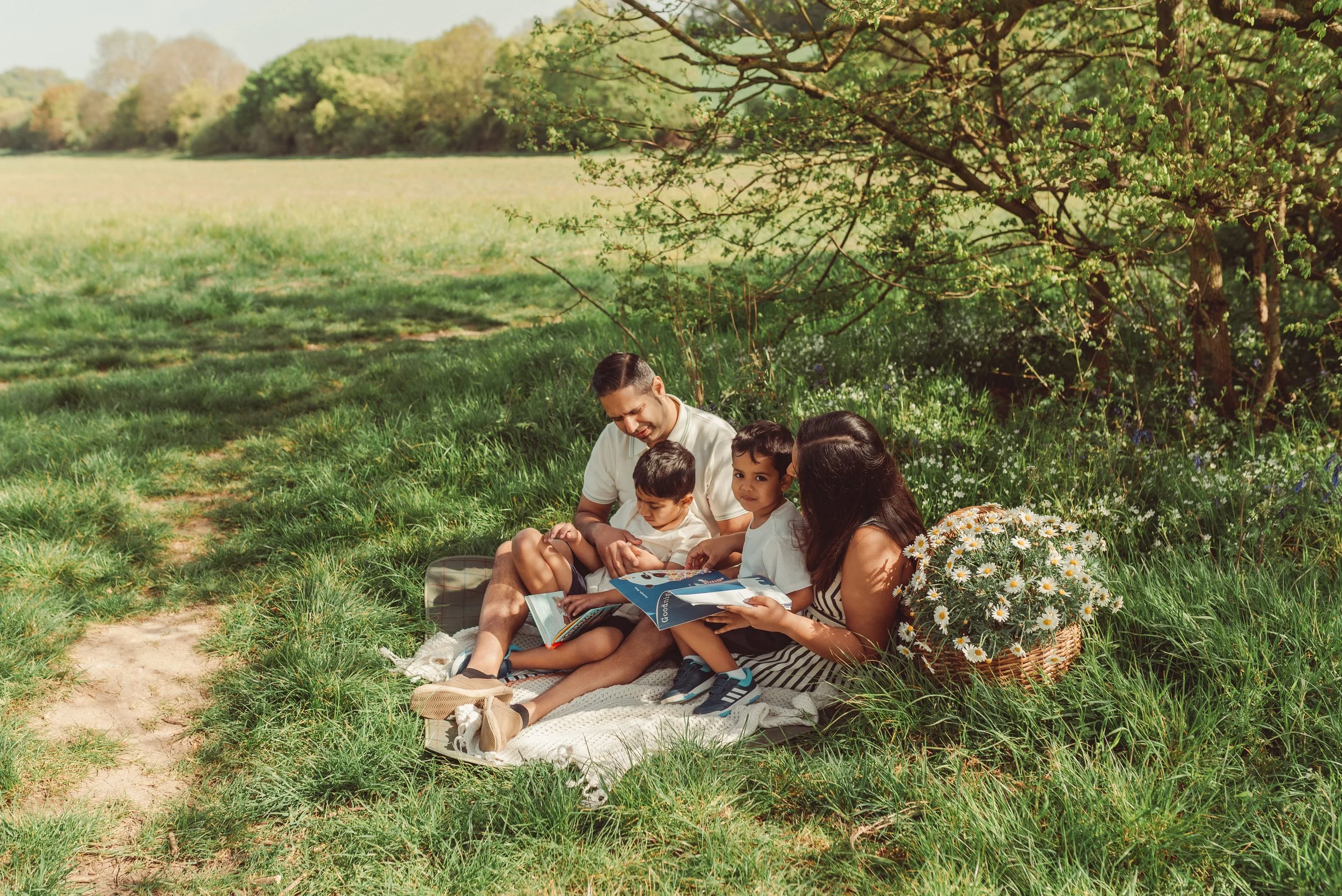 Family Photo Ideas for Parents Who Don't Like Posing