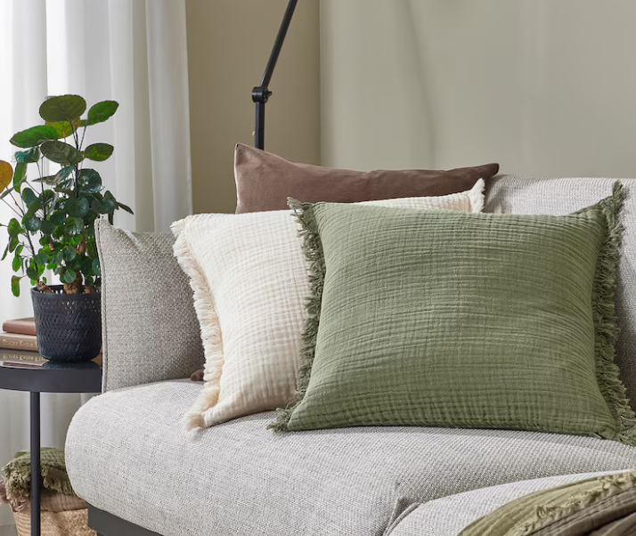 Textured Linen Cushions
