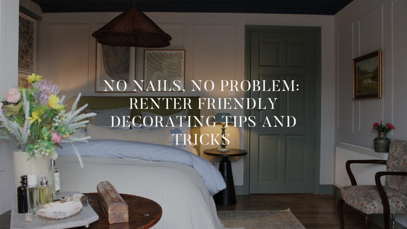 No Nails, No Problem: Renter Friendly Decorating Tips And Tricks.