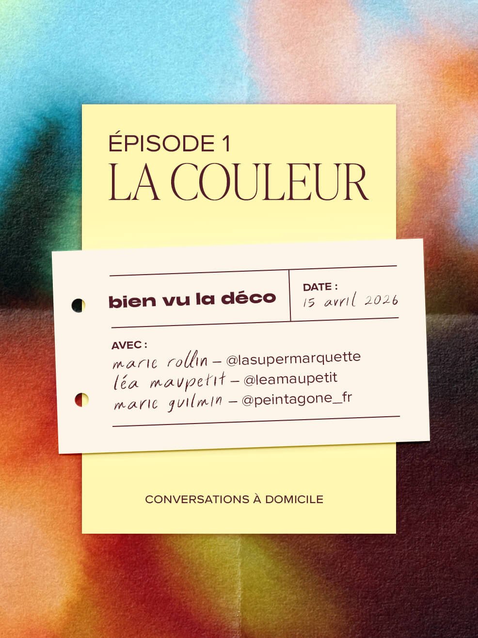 Épisode 1 – La couleur